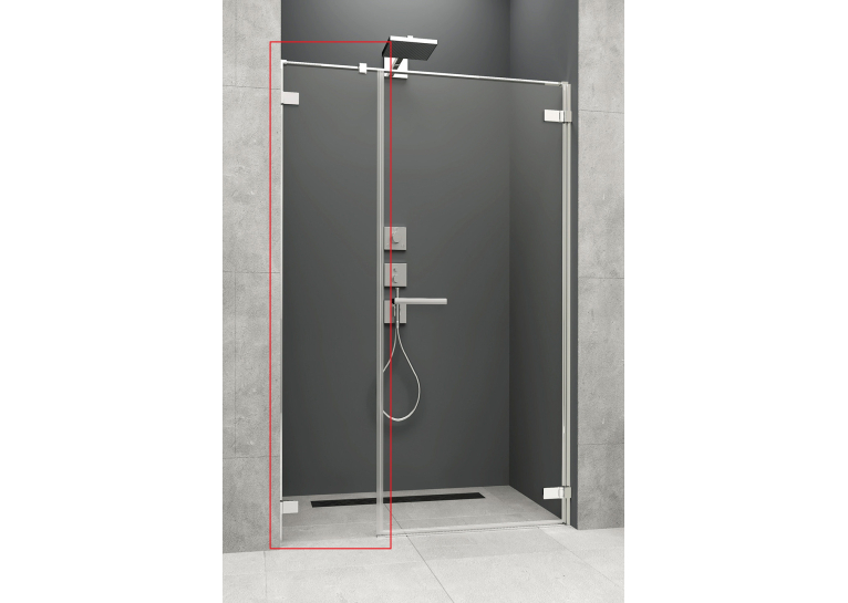 Боковая стенка Radaway Arta DWS 315Rx2000 хром/прозрачное стекло 386091-03-01R
