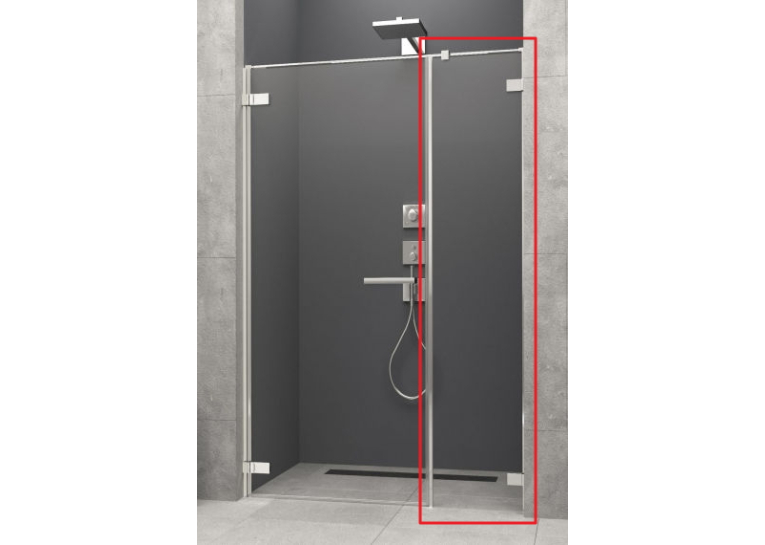  Бічна стінка Radaway Arta DWS 415Lx2000 хром/прозоре скло 386092-03-01L
