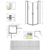 Душевая кабина RADAWAY Eos II KDD (100x100) 3799462-01L + 3799462-01R