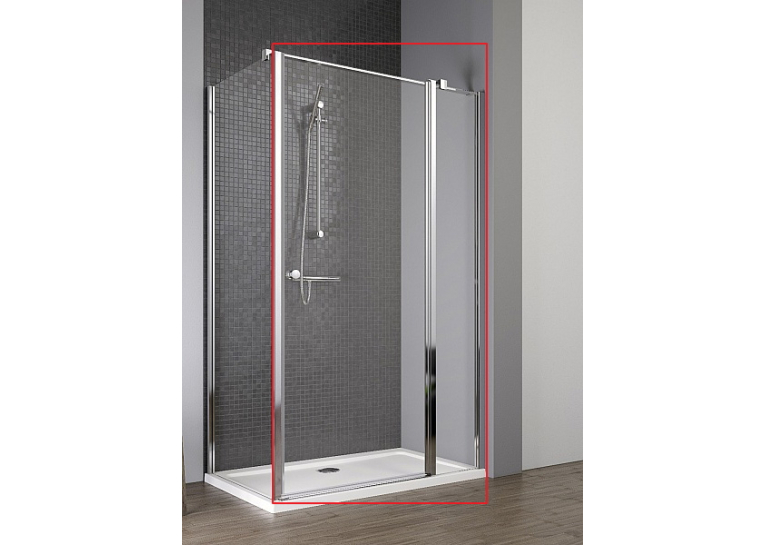  Душові двері Radaway Eos II KDJ 1100Rx1970 хром/прозоре скло 3799423-01R