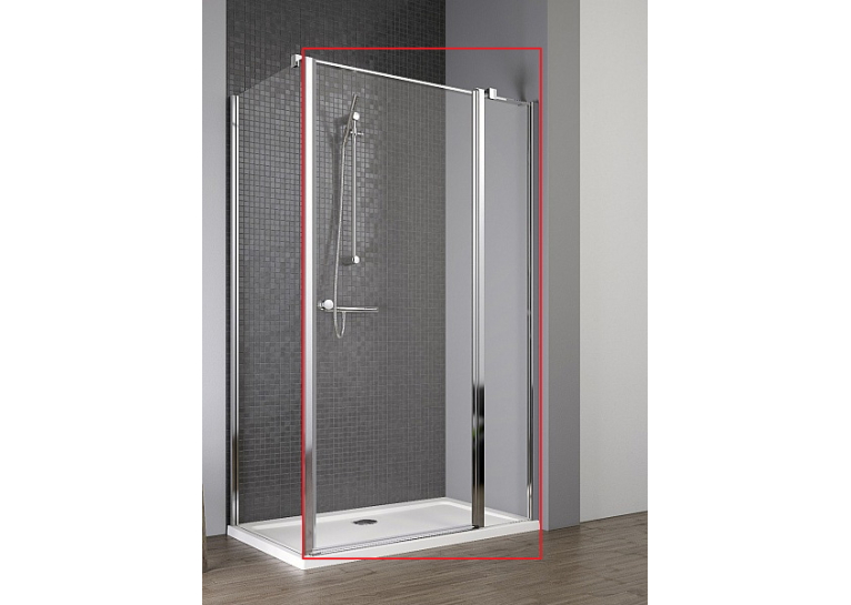 Душевая дверь Radaway Eos II KDJ 1100Rx1970 хром/прозрачное стекло 3799423-01R