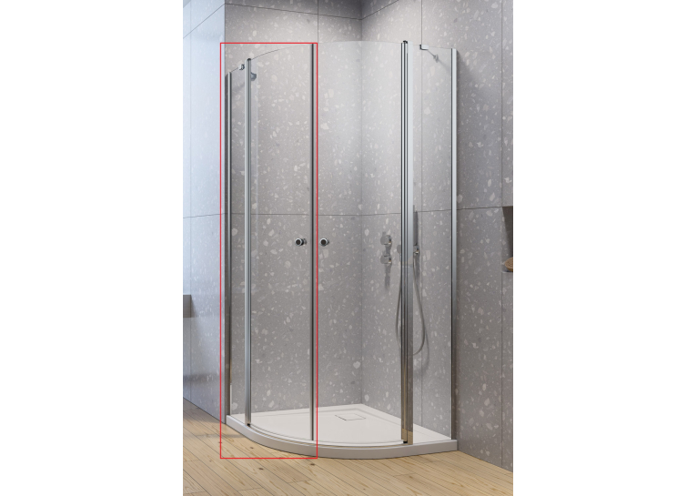  Душові двері Radaway Eos PDD II 900Lx1950 хром/прозоре скло 13799471-01L