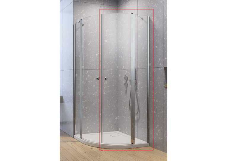 Душові двері Radaway Eos PDD II 900Rx1950 хром/прозоре скло 13799471-01R