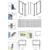 Душова кабіна RADAWAY Eos KDS (100x100) 37552-01-01NL