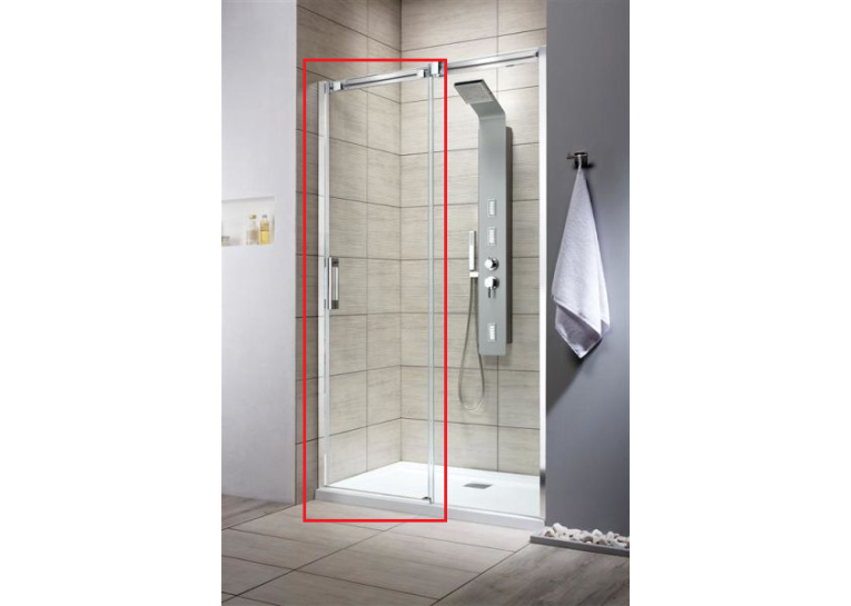  Душові двері RADAWAY Espera 595Rx2000 хром/прозоре скло 380595-01R