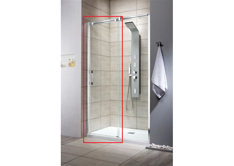  Душові двері RADAWAY Espera 595Rx2000 хром/прозоре скло 380595-01R