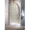 Душевая дверь RADAWAY Espera 795Rx2000 хром/прозрачное стекло 380795-01R