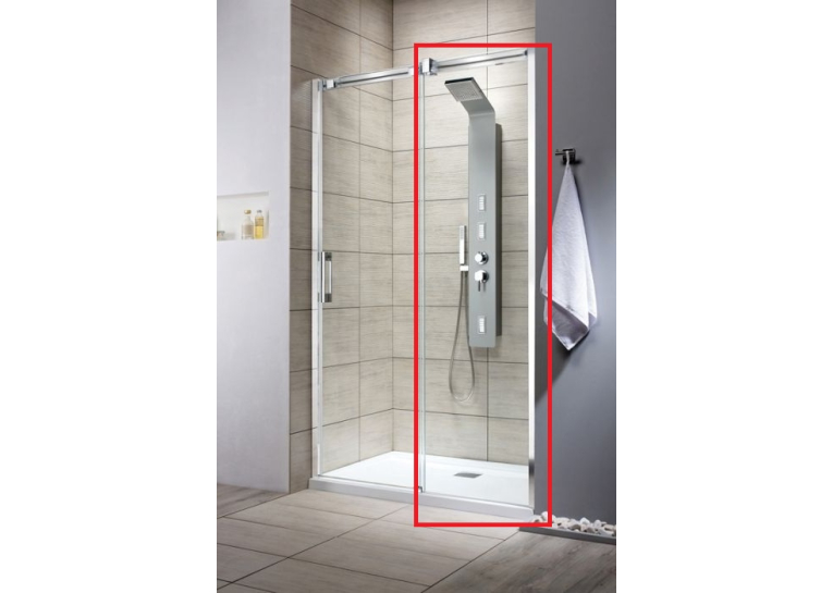 Боковая стенка Radaway Espera DWJ 550Rx2000 хром/прозрачное стекло 380212-01R
