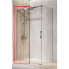  Бічна стінка Radaway Espera Pro KDJ 440Lx2000 хром/прозоре скло 10092100-01-01L