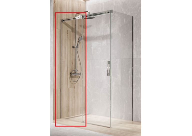 Бічна стінка Radaway Espera Pro KDJ 540Lx2000 хром/прозоре скло 10092120-01-01L