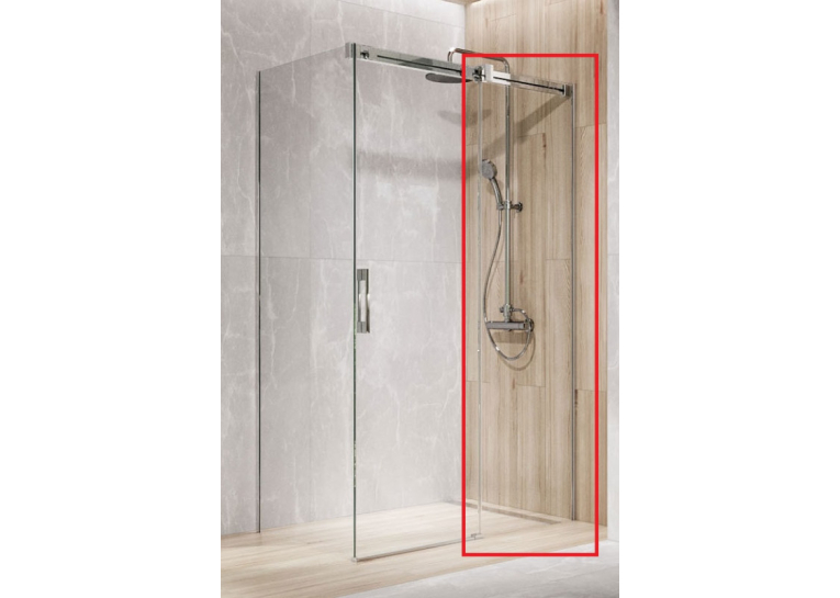  Бічна стінка Radaway Espera Pro KDJ 540Rx2000 хром/прозоре скло 10092120-01-01R