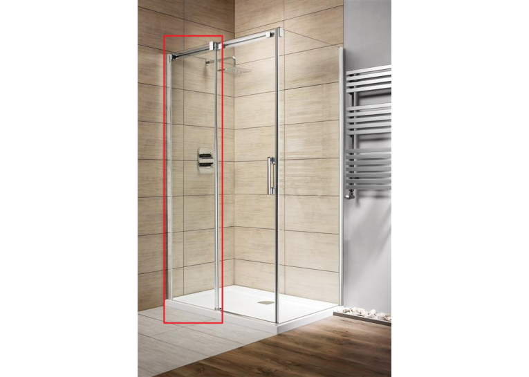  Бічна стінка Radaway Espera KDJ 550Lx2000 хром/прозоре скло 380232-01L