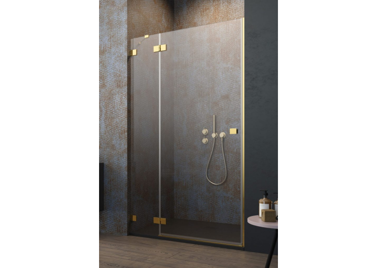 Душові двері RADAWAY Essenza Pro Gold DWJ 80 ліва, 10099080-09-01L