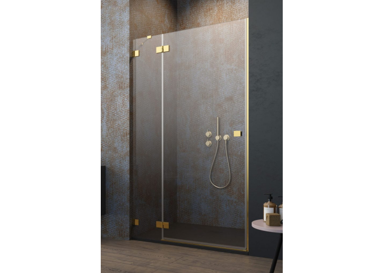 Душові двері RADAWAY Essenza Pro Gold DWJ 80 ліва, 10099080-09-01L