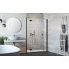 Душові двері RADAWAY Essenza New Black DWJS 110, 385030-54-01 L/R + 384090-54-01