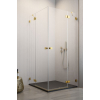 Душевая кабина RADAWAY Essenza Pro Gold KDD (80/80) 10096080-09-01L + 10096080-09-01R