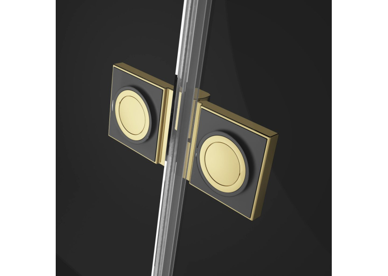 Душова кабіна RADAWAY Essenza Pro Gold KDD (80/80) 10096080-09-01L + 10096080-09-01R