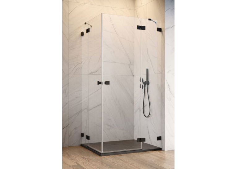 Душова кабіна RADAWAY Essenza Pro Black KDD (80/80) 10096080-54-01L + 10096080-54-01R