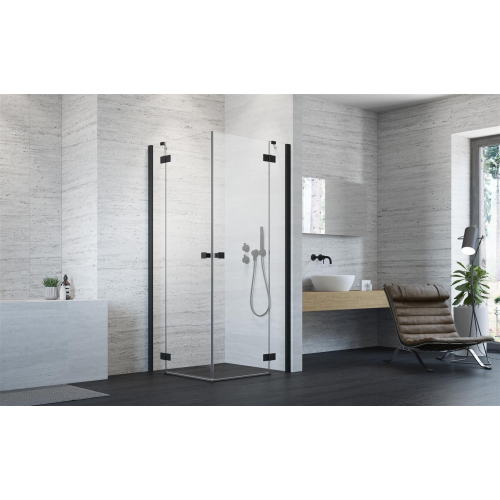 Душова кабіна RADAWAY Essenza Pro Black KDD (80/80) 10096080-54-01L + 10096080-54-01R