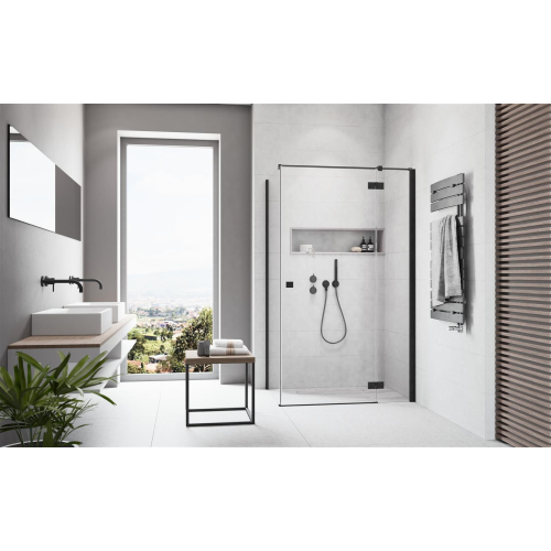 Душевая кабина RADAWAY Essenza New Black KDJ (80/80) 385043-54-01R + 384051-54-01
