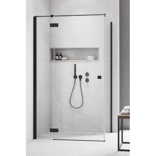 Душова кабіна RADAWAY Essenza New Black KDJ (100/100) 385040-54-01L + 384052-54-01