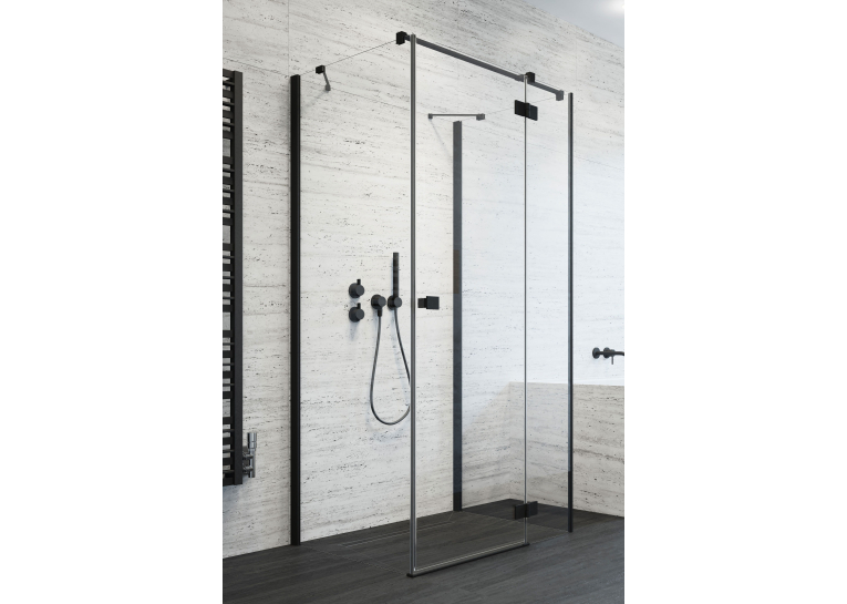 Душова кабіна RADAWAY Essenza New Black KDJ+S (100/100) 385022-54-01R + 384052-54-01
