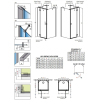 Душевая кабина RADAWAY Essenza New Black KDJ+S (90/90) 385020-54-01L + 384050-54-01