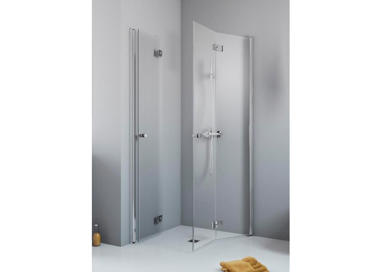 Душевая кабина RADAWAY Essenza New KDD B (100/100) без порога, 385072-01-01LB + 385072-01-01RB
