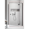 Душевая дверь RADAWAY Essenza New Black KDJ 1000Rx2000 чёрный/прозрачное стекло 385040-54-01R