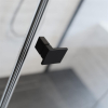  Душові двері RADAWAY Essenza New Black KDJ 1200Rx2000 чорний/прозоре скло 385042-54-01R