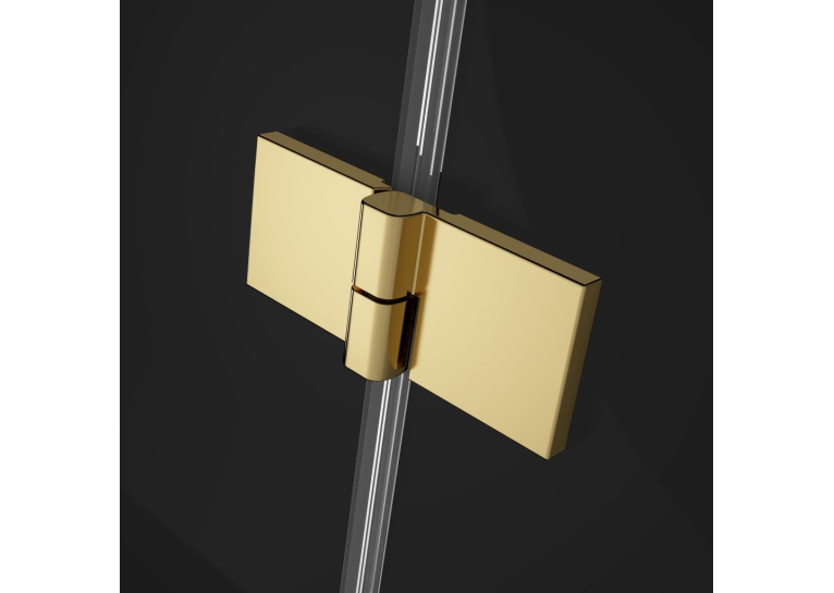 Шторка для ванны RADAWAY Essenza Pro Gold PND II 100 right, 10102100-09-01R