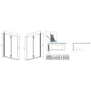 Шторка для ванни RADAWAY Essenza New PND 120, 207212-01L