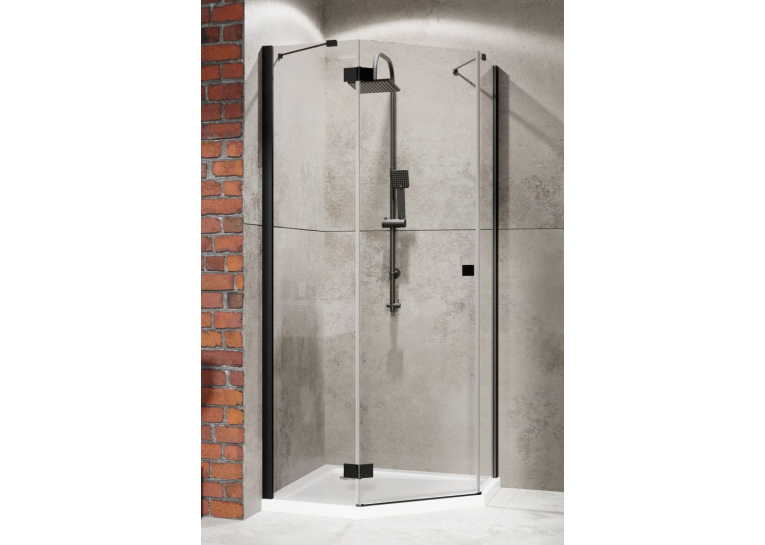 Душова кабіна RADAWAY Essenza New Black PTJ (100/100) 385010-54-01L + 385051-54-01