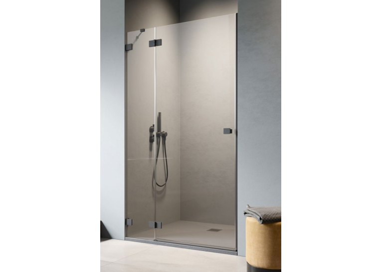 Душові двері RADAWAY Essenza Pro Black DWJ 80 ліва, 10099080-54-01L