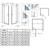 Душові двері RADAWAY Essenza New DWJ 110, 385015-01-01L