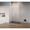  Душова кабіна RADAWAY Essenza Pro Gold Walk-in 550x2000 золотий/прозоре скло 10103055-09-01