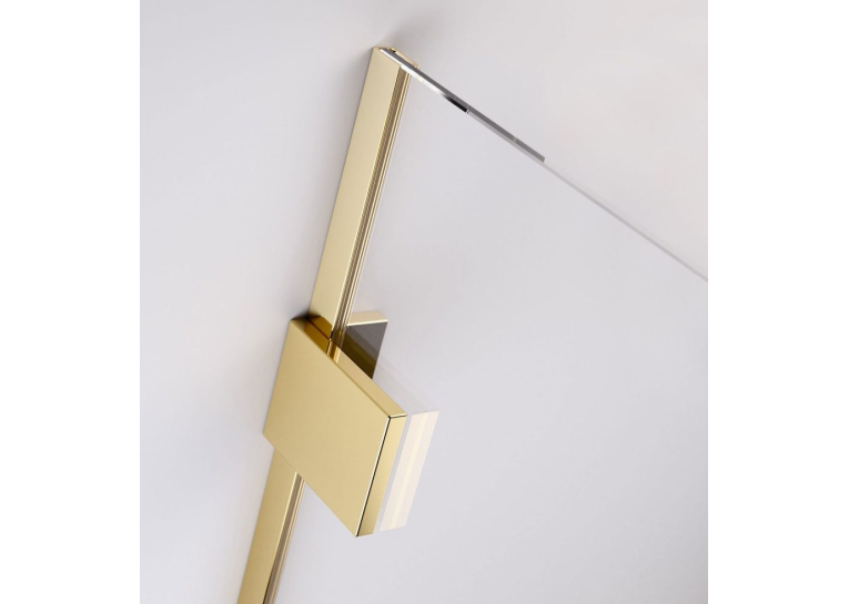  Душова кабіна RADAWAY Essenza Pro Gold Walk-in 550x2000 золотий/прозоре скло 10103055-09-01