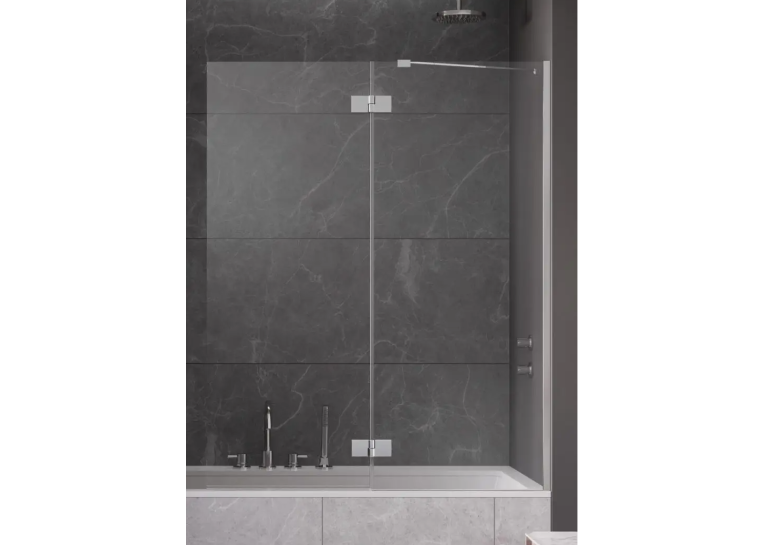 Шторка для ванны RADAWAY Essenza New Black PND II 120, 10002120-01-01R