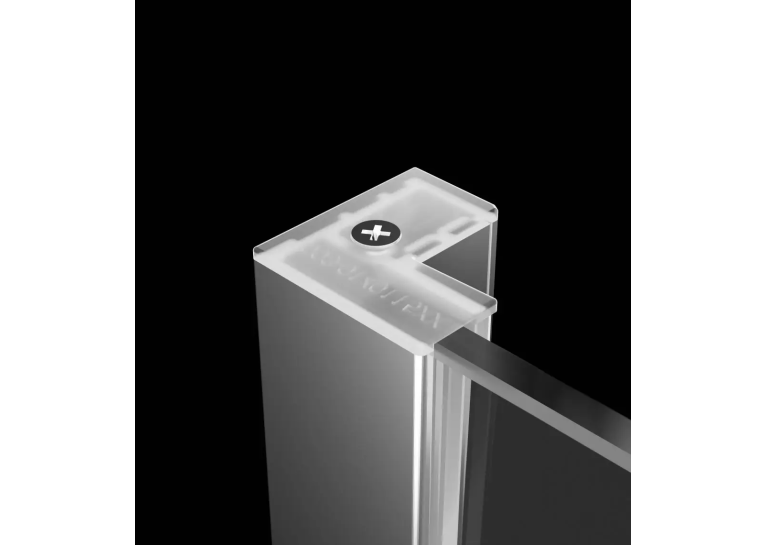 Шторка для ванни RADAWAY Essenza Black PND II 120, 10002120-01-01R