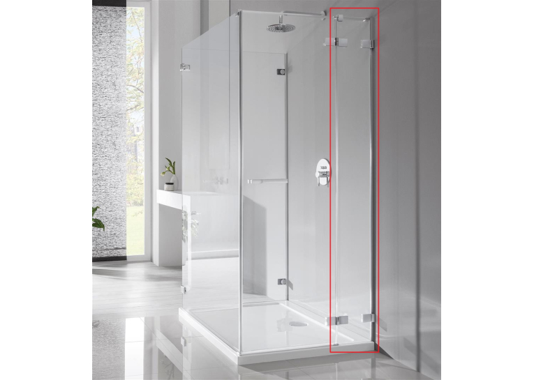  Душова стінка Radaway Euphoria KDJ 343Rx2000 хром/прозоре скло 383240-01R
