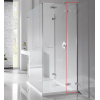  Душова стінка Radaway Euphoria KDJ 243Rx2000 хром/прозоре скло 383241-01R