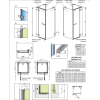 Душова кабіна RADAWAY Euphoria KDJ+S (80/80) 383512-01L + 383221-01L + 383051-01 + 383031-01