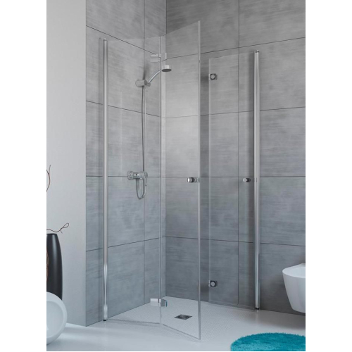 Душевая кабина RADAWAY Fuenta New KDD B (90/90) без порога, 384071-01-01LB + 384071-01-01RB