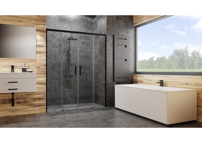 Душові двері RADAWAY Idea Black DWD 140, 387124-54-01