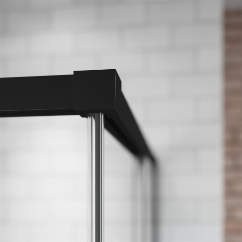 Душова кабіна RADAWAY Idea Black KDD (90/90) 387060-54-01L + 387060-54-01R