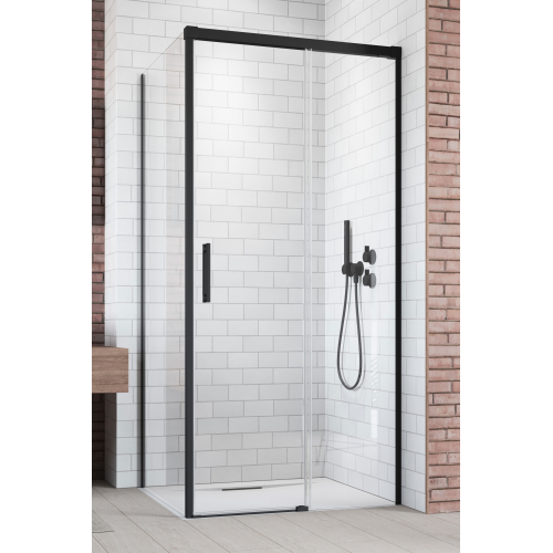 Душова кабіна RADAWAY Idea Black KDJ (120/110) 387042-54-01R + 387053-54-01L