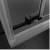  Душові двері Radaway Idea Black DWJ Factory 140R 387018-54-55R