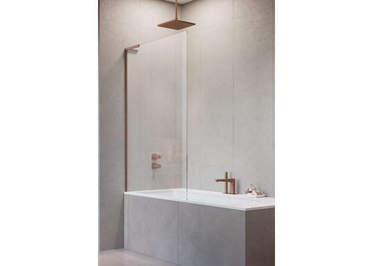 Шторка на ванну Radaway Modo SL Brushed Copper PNJ II 700x1500 ліва, 10316070-93-01L (виставковий зразок)