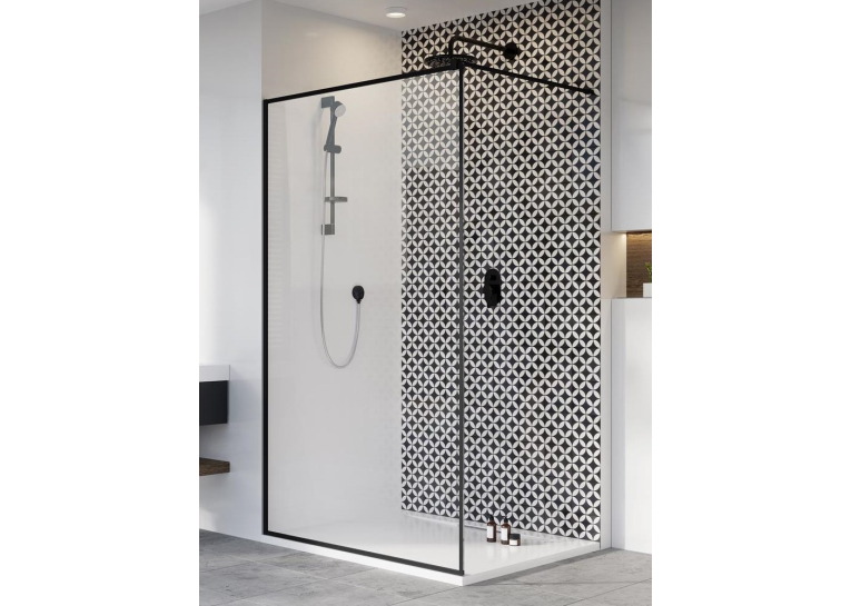 Перегородка для душу RADAWAY Walk-in Modo X Black II Frame 50 389254-54-56