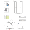 Душова кабіна RADAWAY Premium A (80x80) 30413-01-01